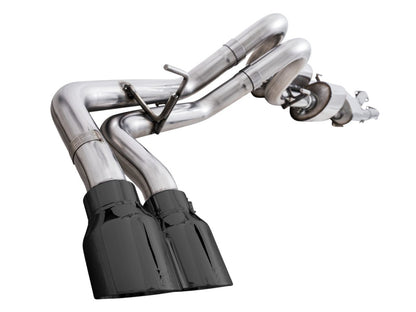 AWE 16-22 Toyota Tacoma Dual Catback Exhaust w/ BashGuard | Toyota Tacoma (16-19, 20-23) (3015-33826)