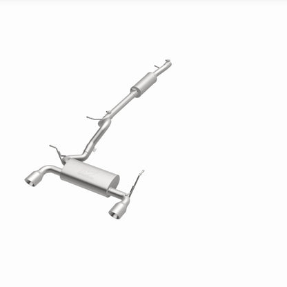 MagnaFlow Cat-Back Exhaust Black Tips (REAR): Jeep Wrangler 2012-2017 3.6L V6