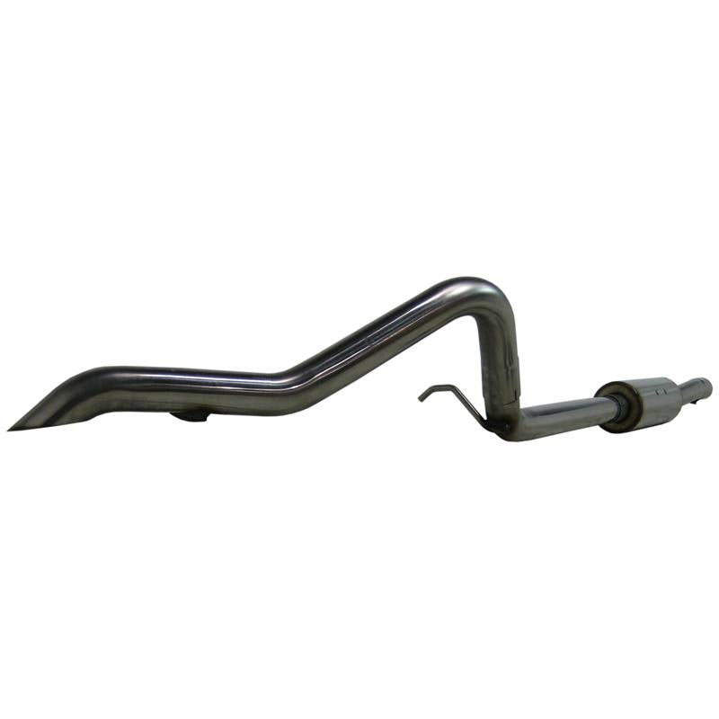 MBRP XP Series Off Road Cat-Back Exhaust T409 SS (REAR): Jeep Wrangler JK 2007-2011 3.8L