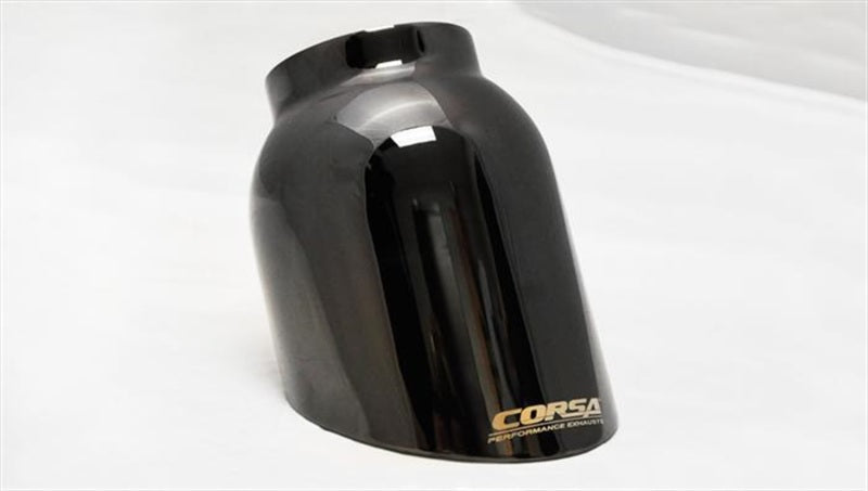 Corsa Black Sport Dual Exhaust | Ford F-150 (15-17, 18-20) 5.0L V8 (14837BLK)