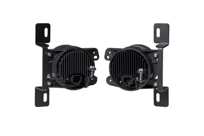 Diode Dynamics Elite Series Fog Lamps Yellow (FRONT): Jeep Wrangler JK 2007-2018 / JL Rubicon 2018-26 / Gladiator JT 2020-24 Steel Bumper