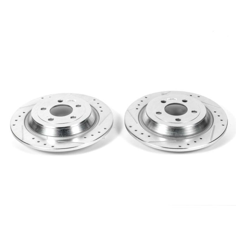 PowerStop 15-17 Ford F-150 Rear Drilled & Slotted Rotors | Ford F-150 (15-17) (AR85164XPR)