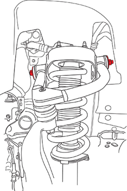 SPC Performance Control Arm Hardware | Ford Bronco (21015)