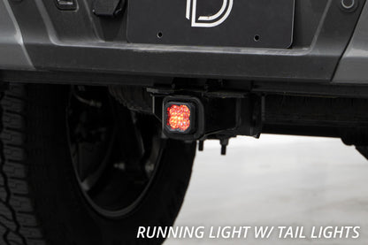Diode Dynamics Hitch Mount LED Pod Reverse Kit | GMC Sierra 1500 (19-26) (DD7646)