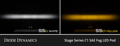 Diode Dynamics SSC1 Type G3M Fog Light Bracket Kit | Chevrolet Colorado / GMC Canyon / Silverado / Sierra (DD8039)