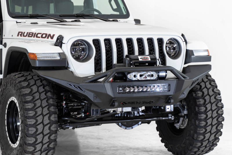 Addictive Desert Designs Stealth Fighter Front Bumper (FRONT): Jeep Gladiator / Wrangler (20-22)