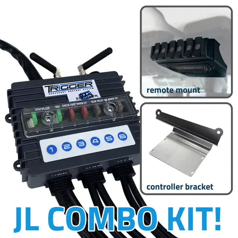 Oracle Trigger 6 Shooter Jeep JL-JT Combo Kit | Jeep Wrangler JL / Gladiator JT (18-25) (3001JL)