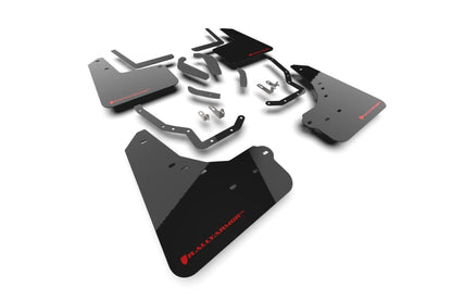 Rally Armor Black UR Mud Flap w/ Red Logo | Toyota 4Runner (25+)(MF148-UR-BLK-RD)