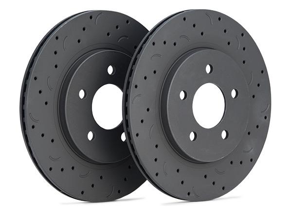 Hawk Talon D&S Rear Brake Rotor Set: Dodge Ram 1500 / 2500 / 3500 (03-08)