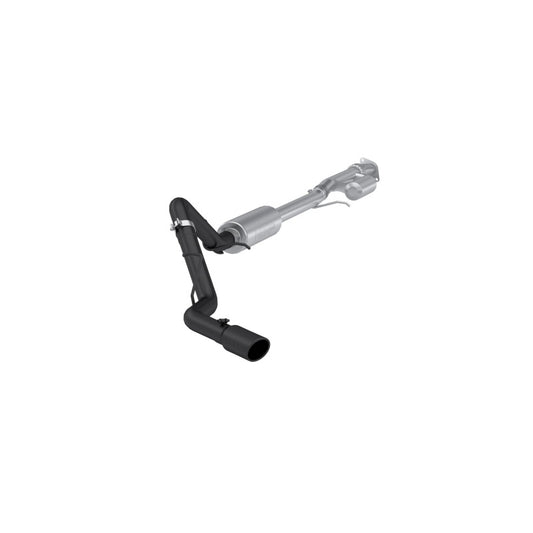 MBRP Black-Coated Alum. Steel 3in Cat-Back | GM 1500 Silverado/Sierra 2019-2024 (S5019BLK)