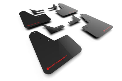 Rally Armor Black UR Mud Flap: Ram 1500 2021-2024 (MF128-UR-BLK-RD)