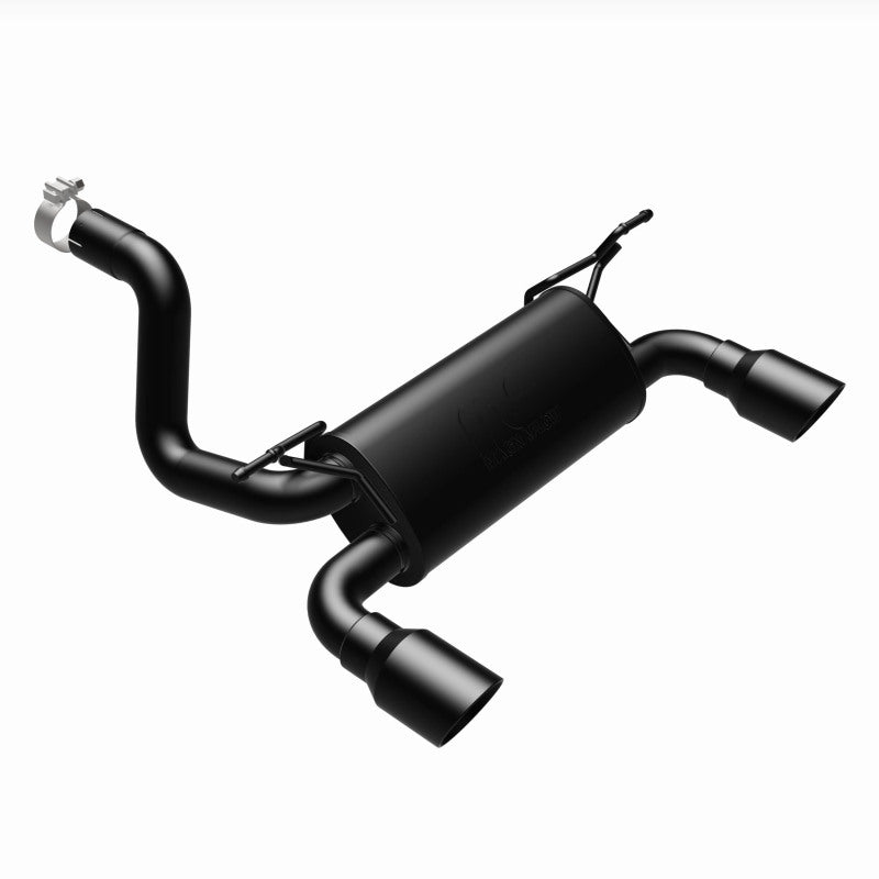 MagnaFlow Street Series Axle-Back Perf Exhaust Dual Black Tips (REAR): Jeep Wrangler JL 2018-2024 2.0/3.6L