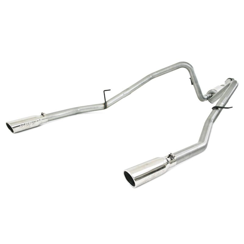 MBRP 3in Aluminized Cat Back Dual Split Rear Exit Exhaust | Ford F-150 5.0L V8 (11) (S5234AL)