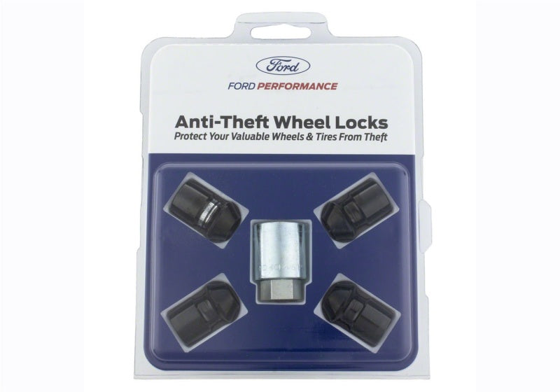 Ford Racing M12 x 1.5 Black Security Lug Nut Kit | Ford Bronco (21-26) (M-1A043-B)