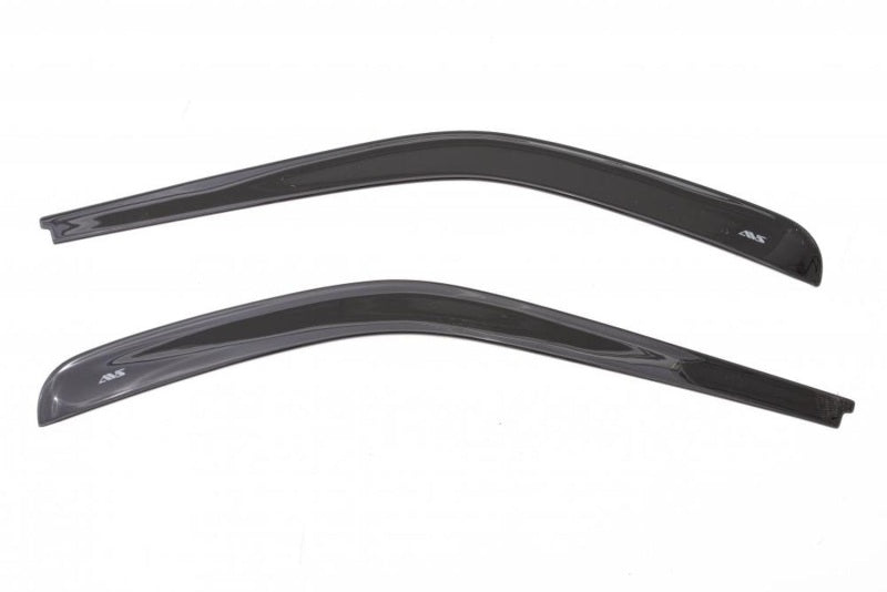 AVS Ventvisor Low Profile Window Deflectors (2PC, Smoke): Jeep Wrangler JK 2007 - 2018 (2-Door)