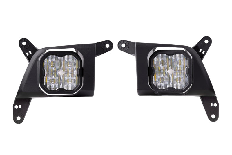 Diode Dynamics SS3 Type SV2 LED Fog Light Kit | Chevrolet Silverado 1500 / 2500HD (19-26) (DD6835)