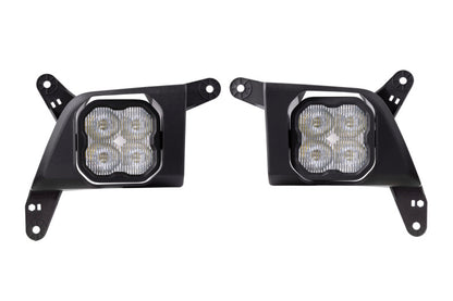Diode Dynamics SS3 Type SV2 LED Fog Light Kit | Chevrolet Silverado 1500 / 2500HD (19-26) (DD6835)