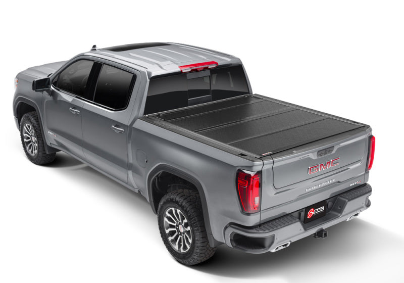 BAK F1 Hard Folding Tonneau Cover | Chevrolet Silverado 1500 (19-26) / ZR2 (22-26) / GMC Sierra AT4 (22-26) / AT4X (22-26) (772130)