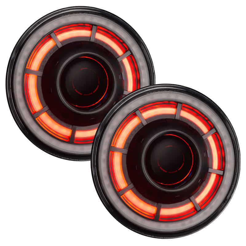 ORACLE Lighting ColorSHIFT Bi-LED Projector Headlights (FRONT): Jeep Wrangler (07-18)