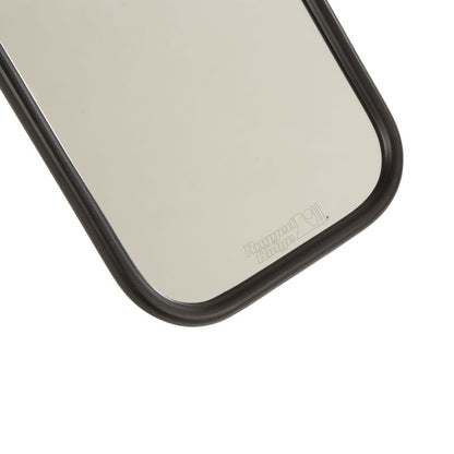 Rugged Ridge Square Trail Mirror (F&R): Jeep Wrangler JL 2018-26 / Gladiator JT 2020-24 - Tough Satin Black