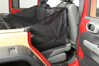 Rugged Ridge C3 Rear Cargo Cover Without Subwoofer: Fits Most Jeep Wrangler Models (2007-2018)