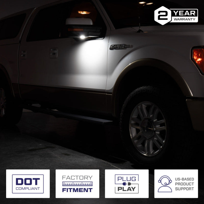 FORM Lighting 2010 Raptor LED Puddle Lights (Pair) | Ford Ranger (19-26) (FL0074)