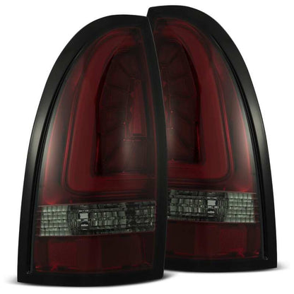 AlphaRex PRO-Series LED Tail Lights Red Smoke | Toyota Tacoma (05-15) (680040)