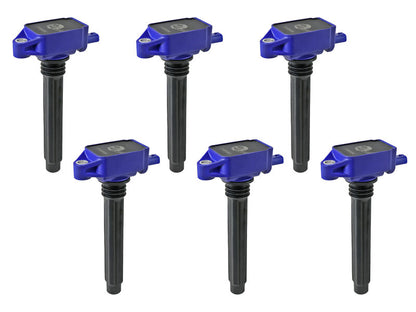 AFE SCORCHER High-Performance Ignition Coil (6 Pack): Chrysler / Dodge / Jeep 3.6L V6 2011 - 2024