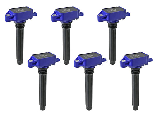 AFE SCORCHER High-Performance Ignition Coil (6 Pack): Chrysler / Dodge / Jeep 3.6L V6 2011 - 2024