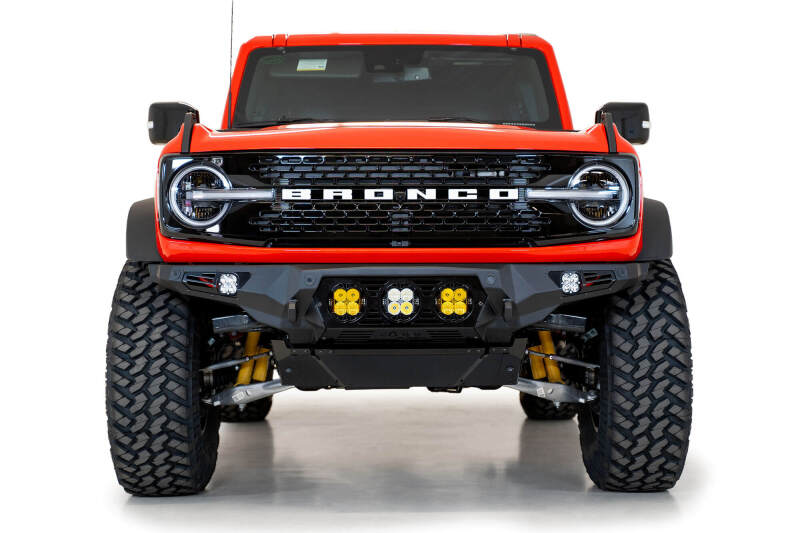 Addictive Desert Designs Bomber Front Bumper w/ Baja Designs Mounts | Ford Bronco (21-26) (F230194120103)