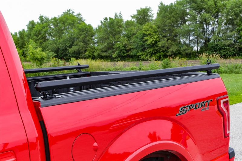 Dee Zee Hex Series Side Rails 8Ft Bed - Textured Black: Fits Most Ram 2500 / 3500 Models (2020-2024)