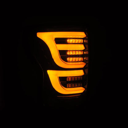 AlphaRex LUXX-Series LED Tail Lights Alpha-Black | Toyota Tundra (07-13) (670040)
