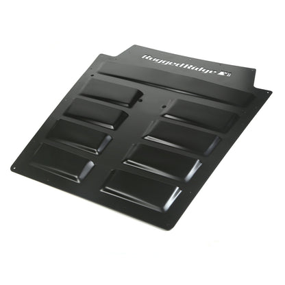 Rugged Ridge Black Steel Hood Vent Insert: Fits Most Jeep Wrangler JK Models (2007-2018)