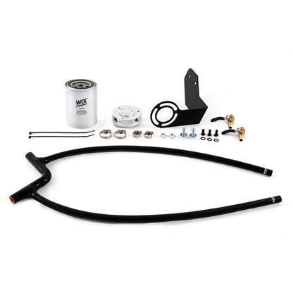 Mishimoto Coolant Filter Kit Black (F&R): Jeep Wrangler JK 2012-2018 3.6L