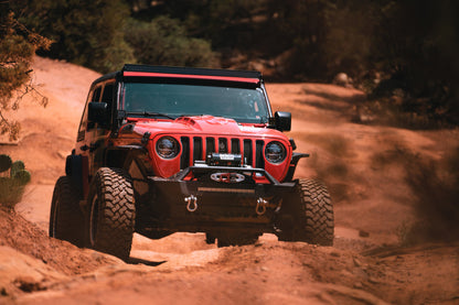 DV8 Offroad LED Projector Headlights: Jeep Wrangler (18-21) / Gladiator (20-21)