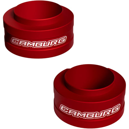 Camburg 2.5in Front Spring Preload Spacer Kit | Ford Ranger Raptor (19-26) (CAM-110306-RED)