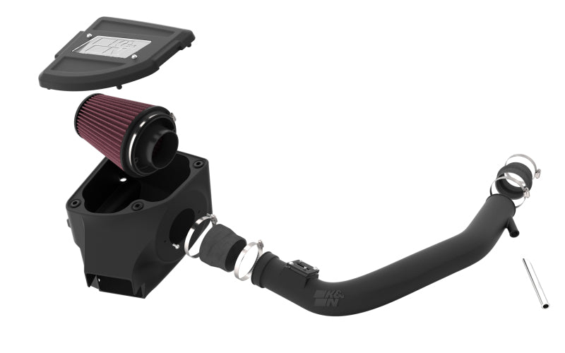 K&N 63 Series Cold Air Intake: Ram 1500 3.0L EcoDiesel 2020-2023