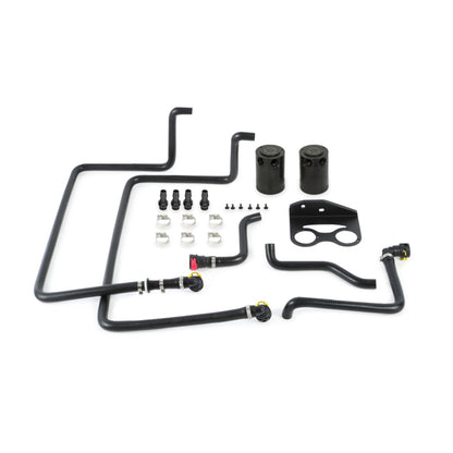 Mishimoto Baffled Catch Can Kit | 2015-2017 Ford F-150 2.7L EcoBoost (MMBCC-F27T-15SBE)