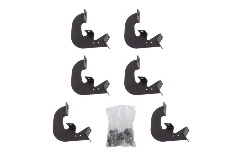 Dee Zee Running Board Hex Side Step Bracket Kit | Chevrolet Silverado 1500/2500HD/3500HD (19-26) / GMC Sierra 1500/2500HD/3500HD (19-26) (DZ66340) Fabrication offroad accessory | Iron Ridge Offroad