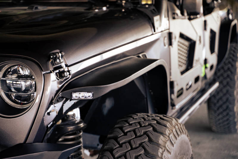 DV8 Offroad Slim Fender Flares | Jeep Wrangler JL (18-23) (FDJL-07)