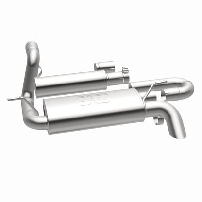 Magnaflow Overland Series Axle-Back Perf Exhaust System (REAR): Jeep Wrangler JL 18-25 2.0L / 3.6L