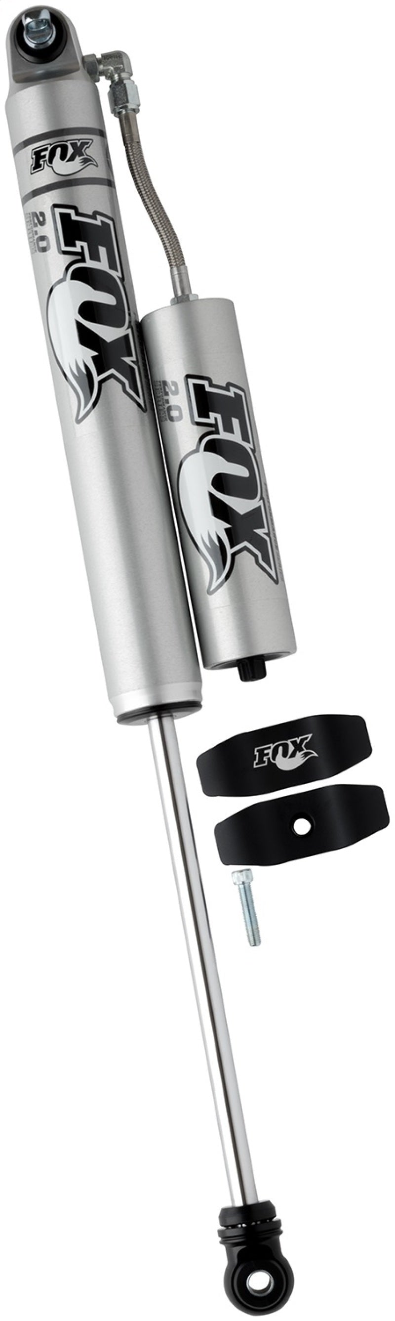 FOX Performance Series 2.0 Smooth Body Reservoir Rear Shock (REAR): Jeep Wrangler JK 2007-2018 4-6" Lift
