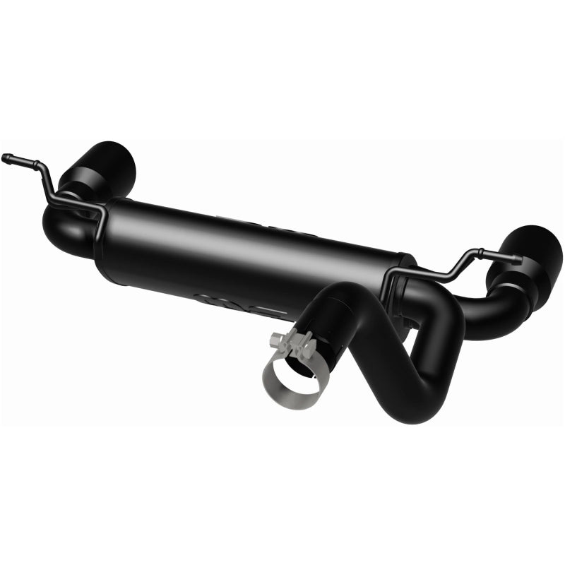 MagnaFlow Street Series Axle-Back Perf Exhaust Dual Black Tips (REAR): Jeep Wrangler JL 2018-2024 2.0/3.6L