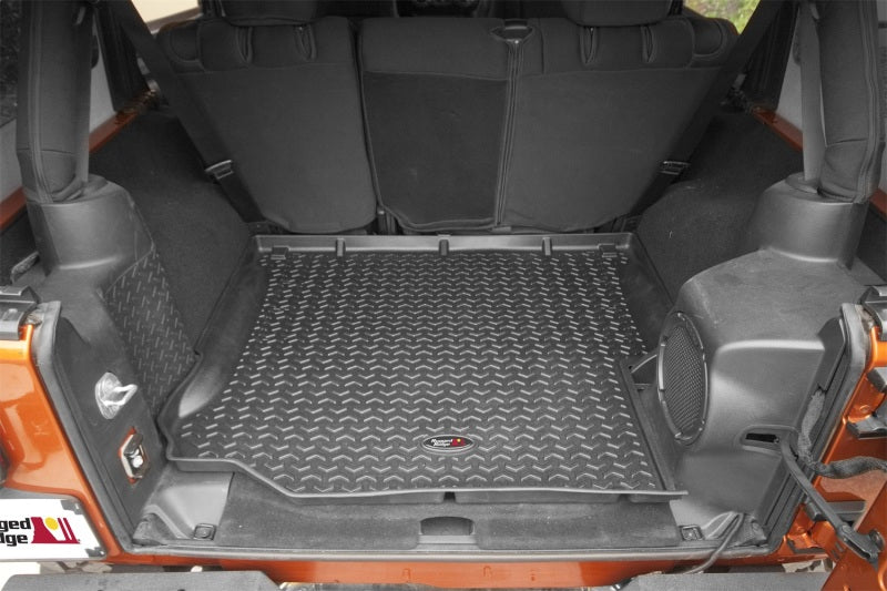 Rugged Ridge Floor Liner Cargo Black | Jeep Wrangler JK / JL (07-18 / 18-25) 12975.03