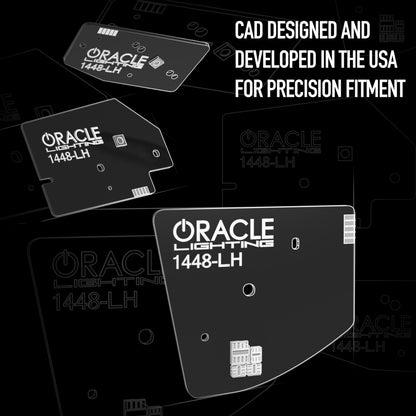 Oracle Lighting Projector LED Headlight DRL Kit: Ram 1500 2019-2024 w/ BC1 Controller