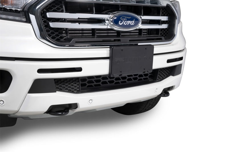 Putco Hex Shield Black Powder Coated Bumper Grille Inserts | Ford Ranger (19-26) (83163)