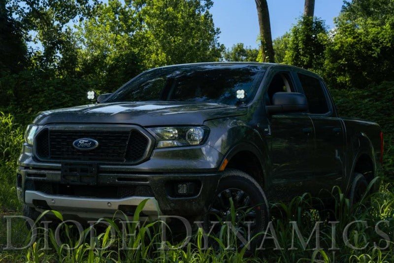 Diode Dynamics 19 - 21 Ford Ranger Pro SS3 LED Ditch Light Kit - White Combo Lights offroad accessory | Iron Ridge Offroad