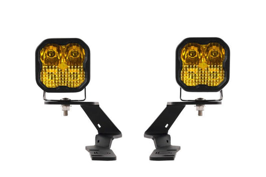 Diode Dynamics 19 - 21 Ford Ranger Sport SS3 LED Ditch Light Kit with Backlit Pods Lights offroad accessory | Iron Ridge Offroad