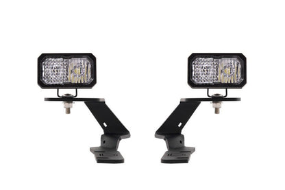 Diode Dynamics 19 - 21 Ford Ranger Stage Series 2 - Inch LED Ditch Light Kit - Pro White Combo Lights offroad accessory | Iron Ridge Offroad