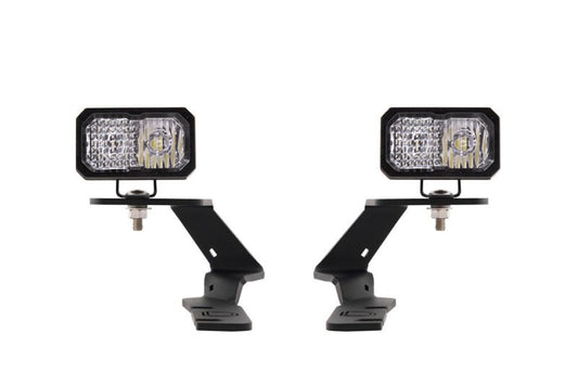 Diode Dynamics 19 - 21 Ford Ranger Stage Series 2 - Inch LED Ditch Light Kit with Backlit Pods Lights offroad accessory | Iron Ridge Offroad